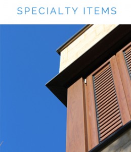 Specialty Item Gallery